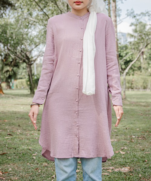 Saraa Full-Button Tunic