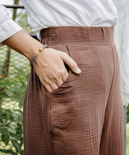 Saraa Wide-Cut Cullote Pants