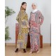 Seroja Drop-Shoulder Kurung (Pattern B)