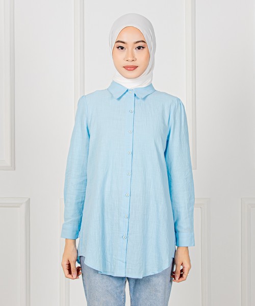 Yuki Full Button Collar Top