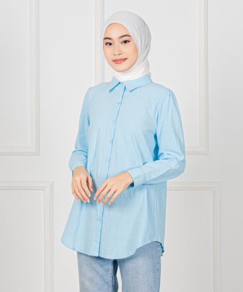 Yuki Full Button Collar Top